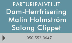 Dam-Herrfrisering Malin Holmström Salong Clippet